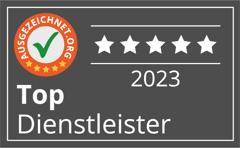 Grauer Ausgezeichnet.org Top Dienstleister 2023 Auszeichnung