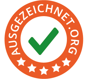 Ausgezeichnet Logo ohne Haken